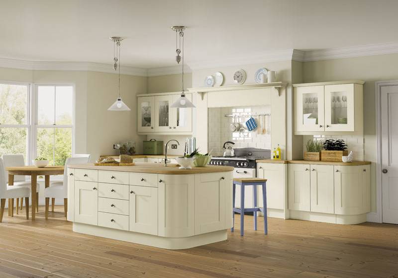 Rockfort fitted kitchen in Ivory